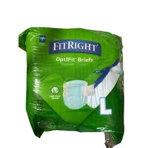 FitRight OptiFit Ultra Adult Diapers, Briefs, Large 44''-56'' 20 Ct FREE SHIPPI